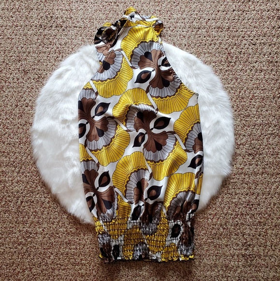 Satin Tie-neck Blouse - Picture 6 of 8